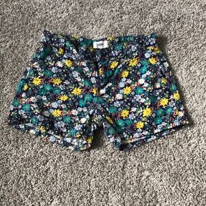 Girls Floral Shorts